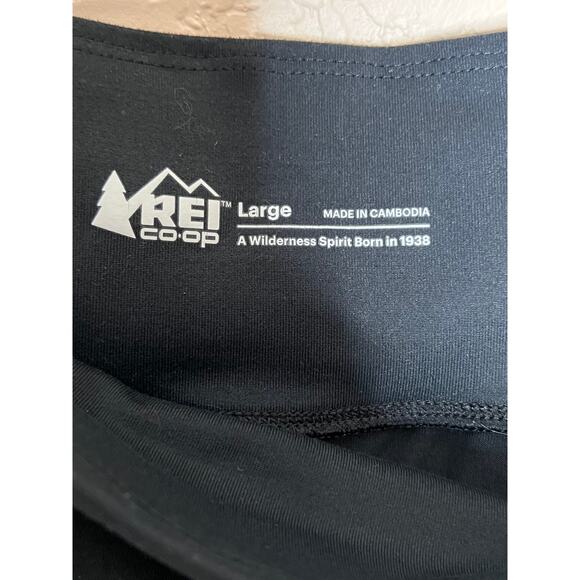 REI Co-op Women's Black Stretch Joggers Size L yoga outdoors casual - Picture 10 of 10